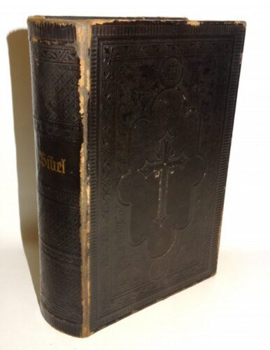 Bibel / Heilige Schrift / AT NT Martin Luther. Cansteinsche Bibelanstalt 1904