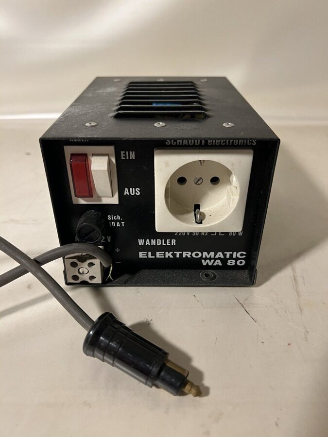 Schaudt electronics ELEKTROMATIC Wandler WA 80, gebraucht