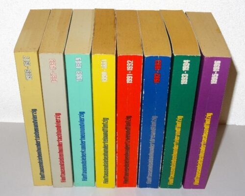 Fünftausendsiebenhundertneunundfünfzig: Der jüdische Kalender 8 Bände 1986-1996