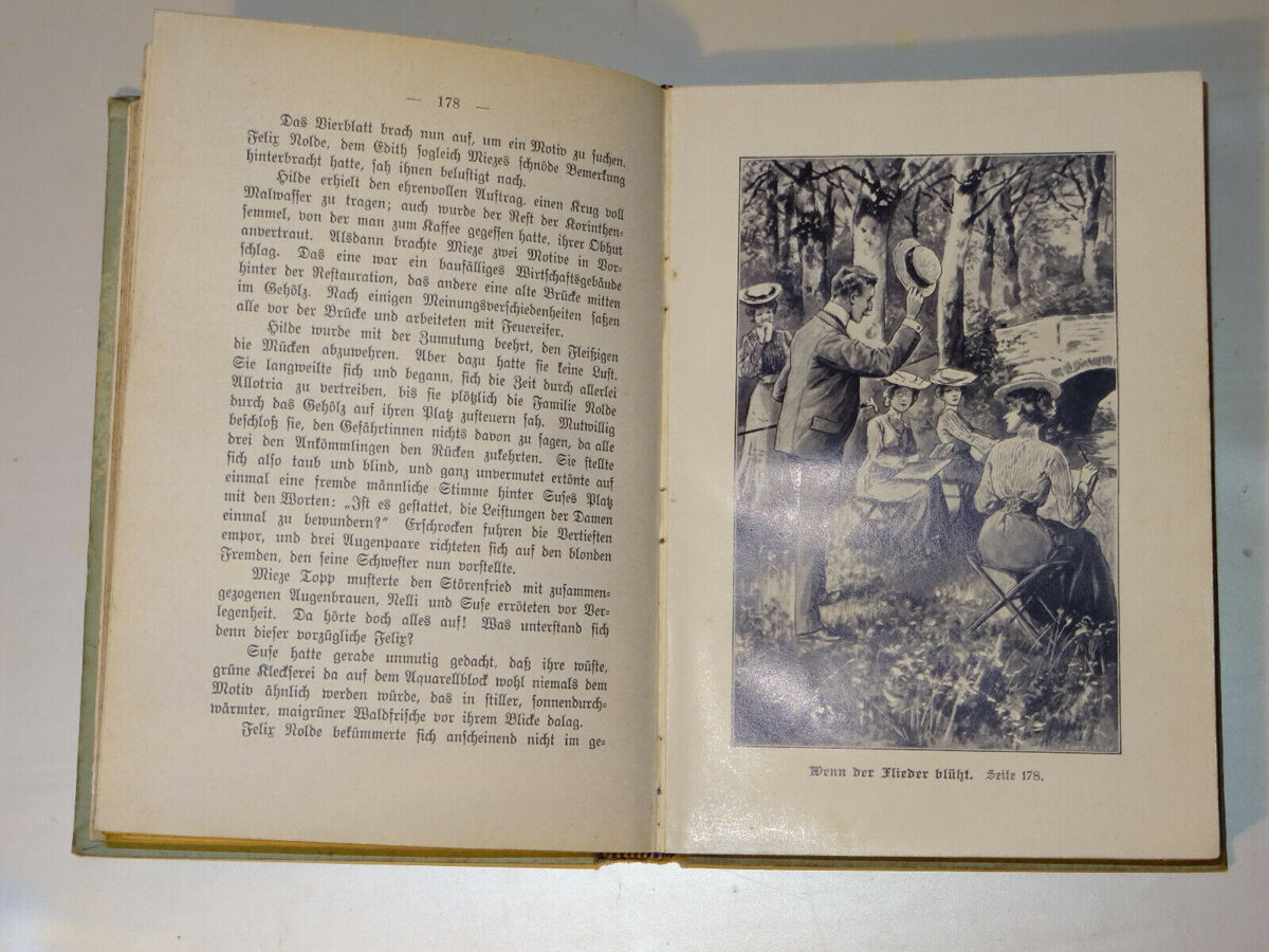 Anna Klie: Wenn der Flieder blüht. Eine Erzählung für junge Mädchen, ca 1900
