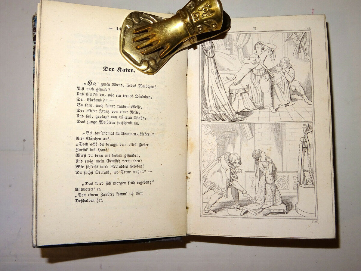 Langbein´s sämmtliche Gedichte in 4 Bänden, Scheible, Rieger & Sattler, 1843