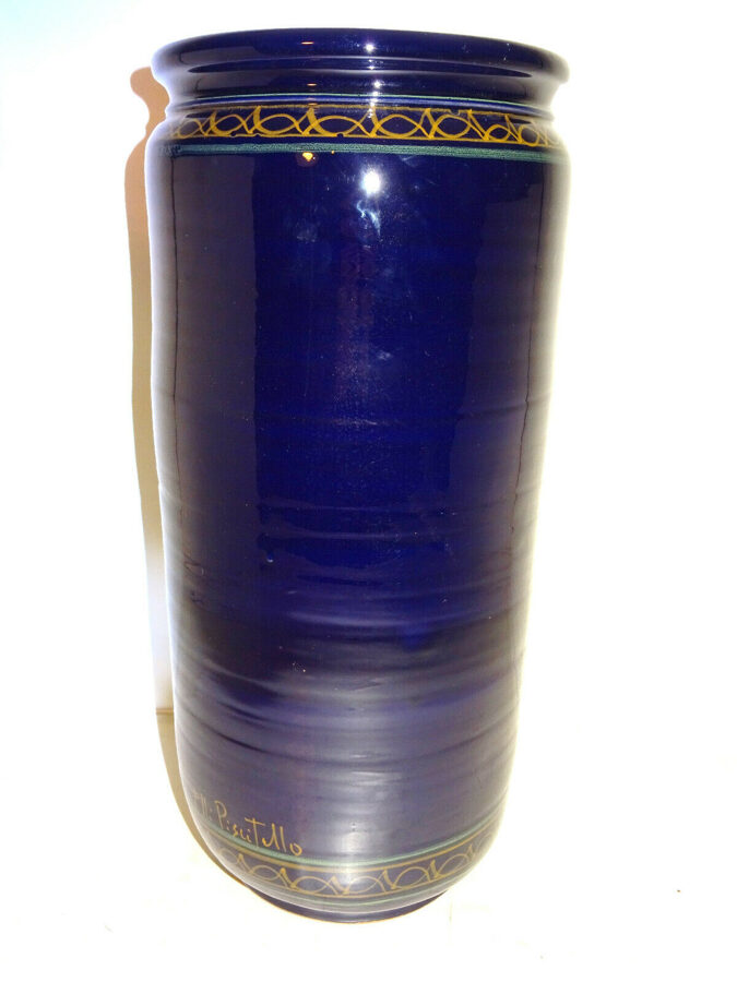 Fratelli Piscitello Bodenvase Vase Keramik Handarbeit SIGNIERT Pottery Italy 48c