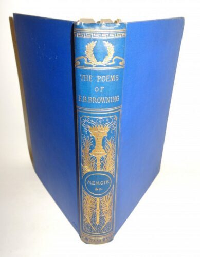 The Poems of Elizabeth Barrett Browning, with Memoir,etc. Warne and Co, ca.1880