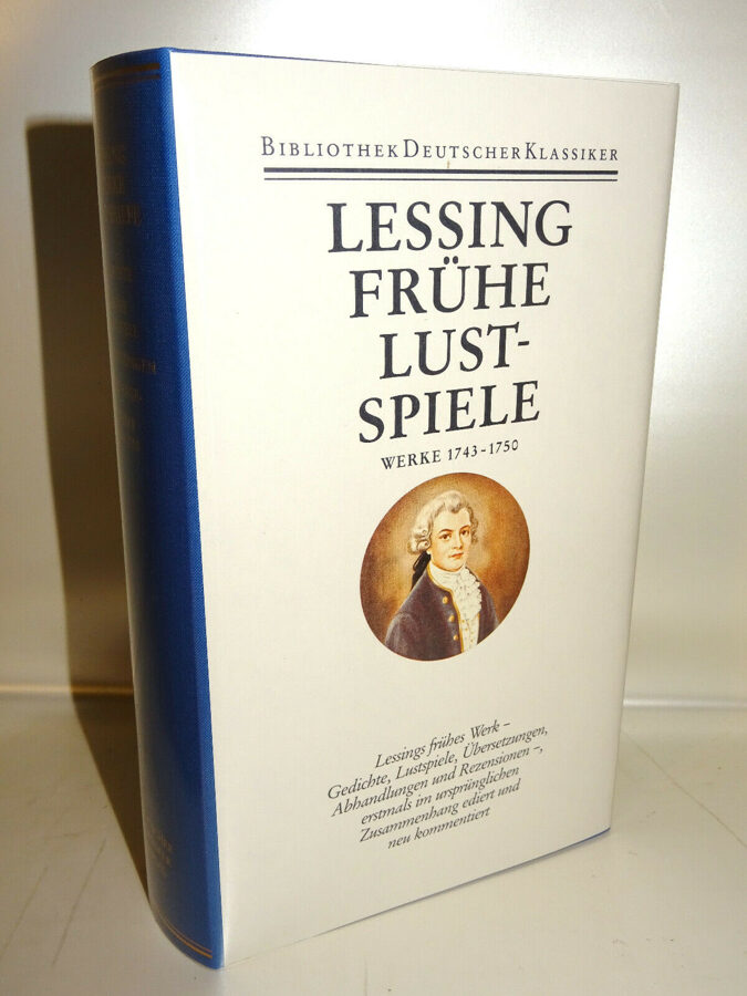 Deutscher Klassiker Verlag / Lessing / Band 1 Frühe Lustspiele / Leinen 1989