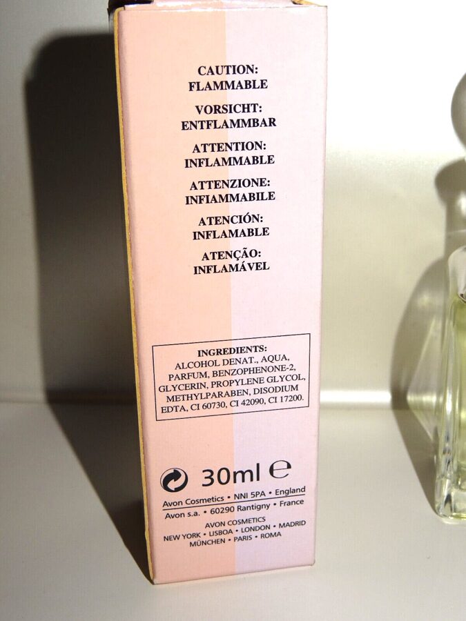 Avon California Perfume Co 30ml Flakon Vintage Vaporisateur Eau de Toilette NEU