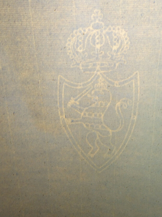 ca. 1850 Dokument Urkunde, Handschrift Adel Landgraf Hessen? Wilhelm? Ferdinand?