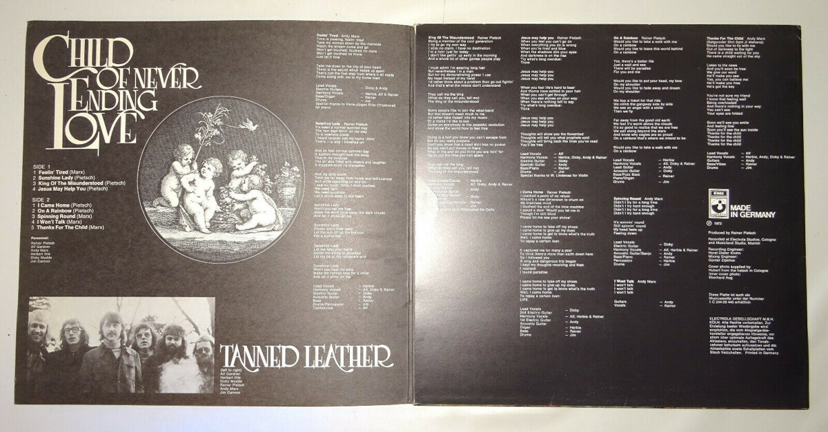 Child of Never Ending Love Vinyl LP Schallplatte Vintage Original EMI 1972