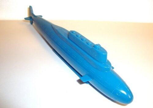DDR Spielzeug U-Boot HSL 179 20cm Ostalgie GDR Toy Top Plastik Nostalgie 60er