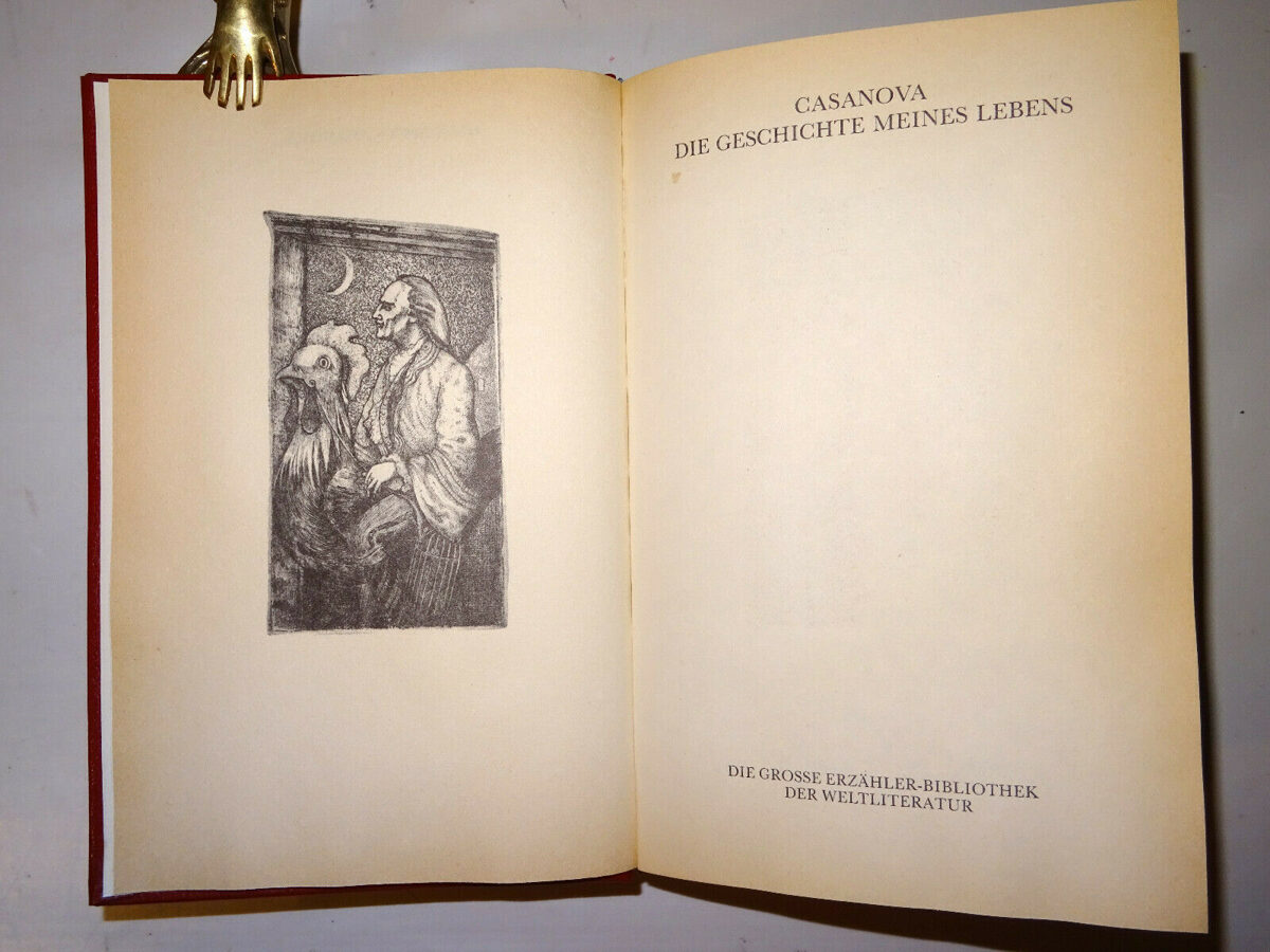 Casanova: Geschichte meines Lebens Grosse Erzähler-Bibliothek der Weltliteratur 