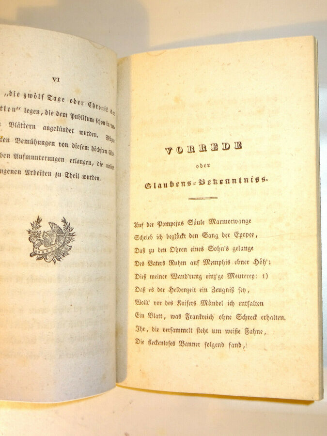 Mery und Barthelemy: Der Sohn des Mannes oder Erinnerungen aus Wien. Rösl, 1829