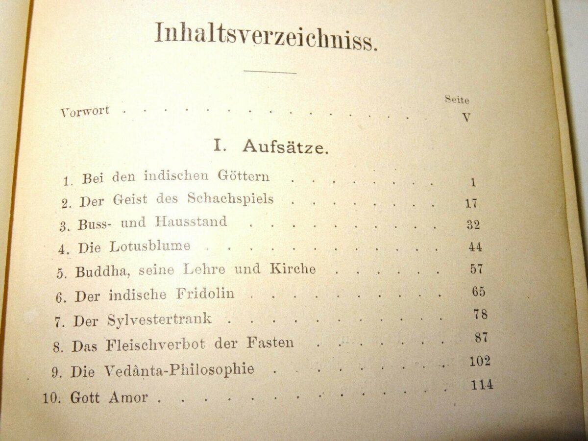 Michael Haberlandt: Der altindische Geist. In Aufsätzen und Skizzen. 1887