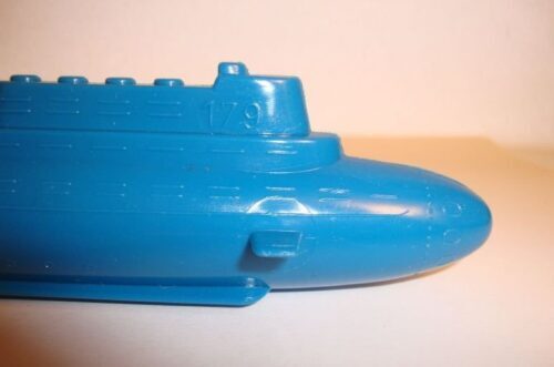 DDR Spielzeug U-Boot HSL 179 20cm Ostalgie GDR Toy Top Plastik Nostalgie 60er