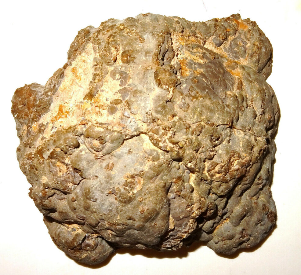 Achat Platte Scheibe Mineral Gestein Edelstein 10x10x5cm 470g