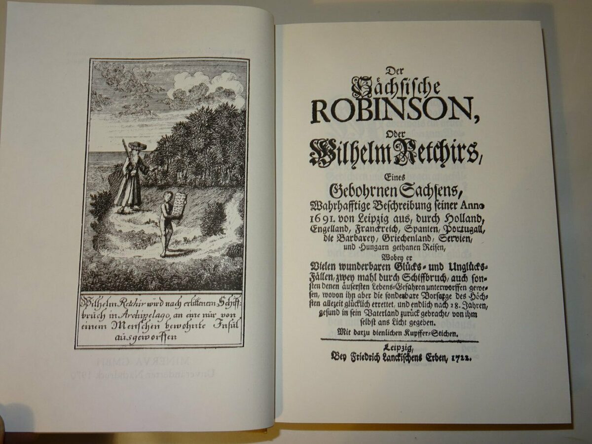 Retchir: Der sächsische Robinson oder Wilhelm Retchirs, eines geborenen Sachsens