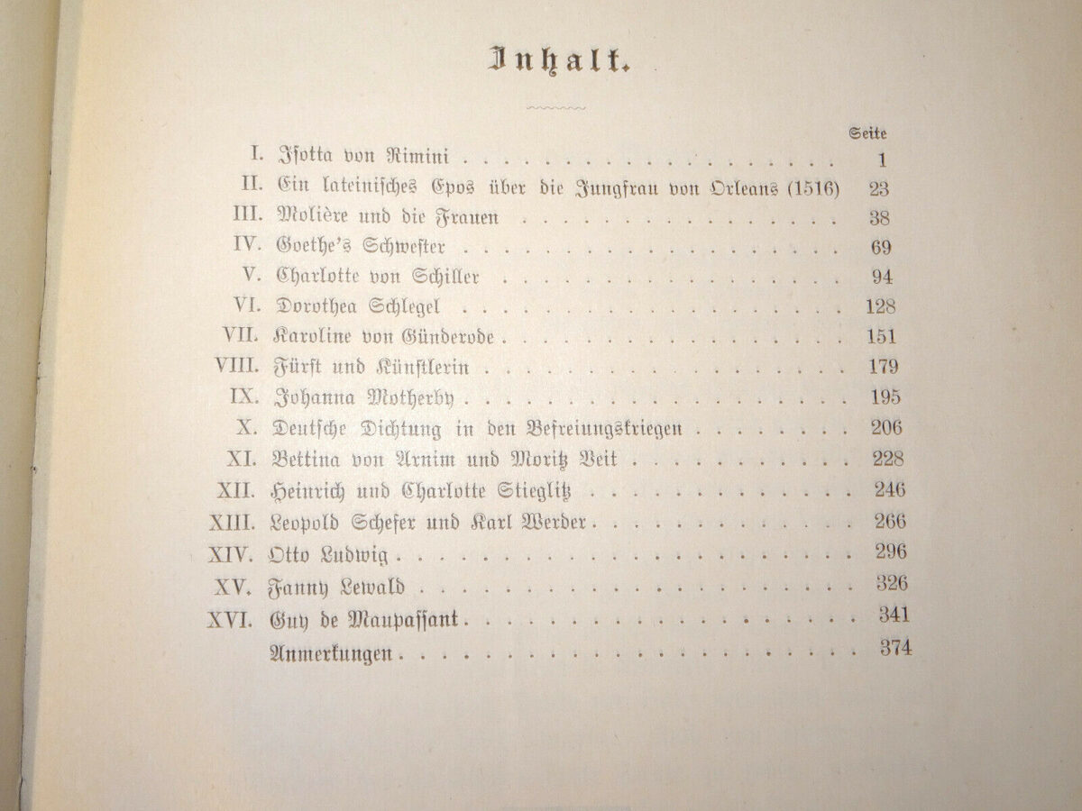 Ludwig Geiger: Dichter und Frauen. Vorträge und Abhandlungen. Paetel 1896