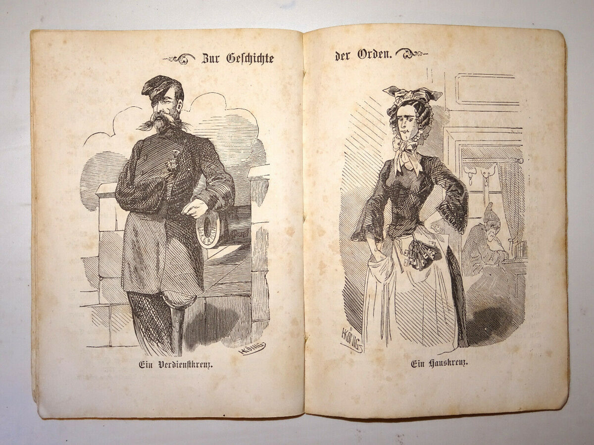 Stettenheim: Almanach zum Lachen für 1858 VIII.Jahrgang. Hofmann & Comp, Berlin