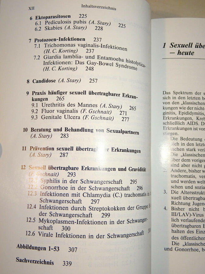 Gschnait/Korting/Stary: Sexuell übertragbare Krankheiten. Springer-Verlag 1990