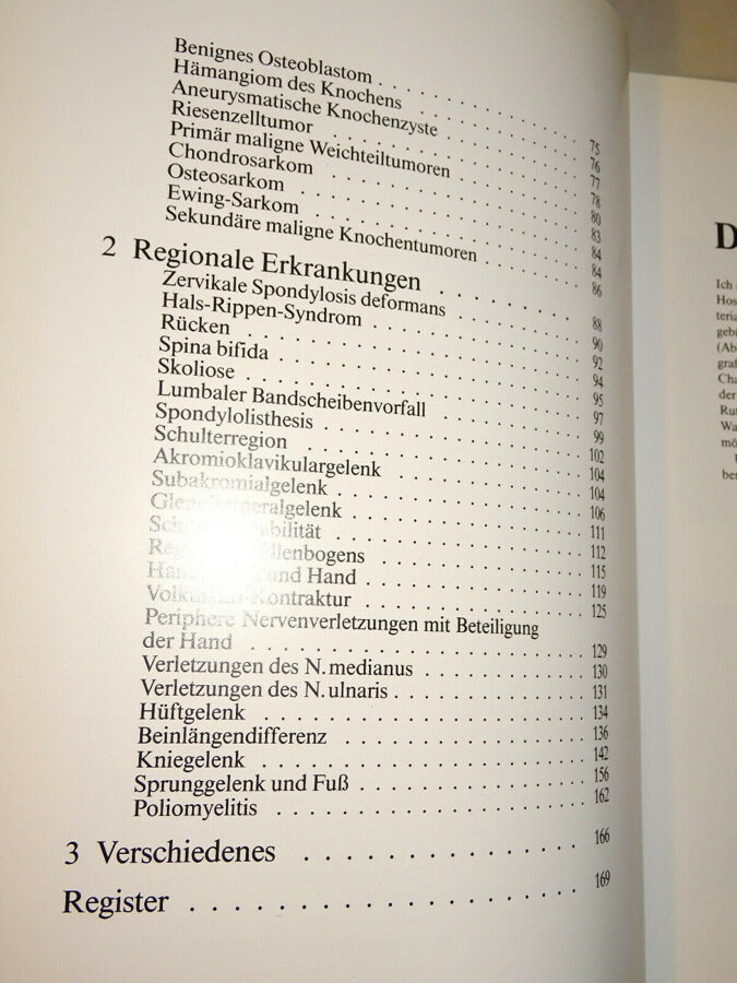 Kessel / Boundy: Farbatlas Klinische Orthopädie. de Gruyter-Verlag 1984