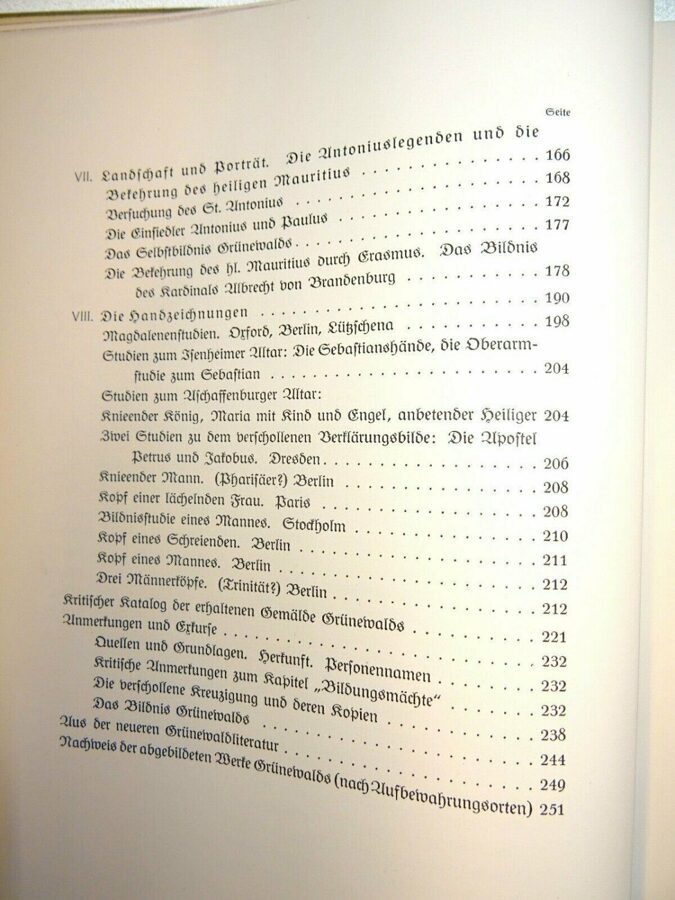 Oskar Hagen (SIGNIERT) Matthias Grünewald 3.Auflage 121 Bilder. Piper, 1922 