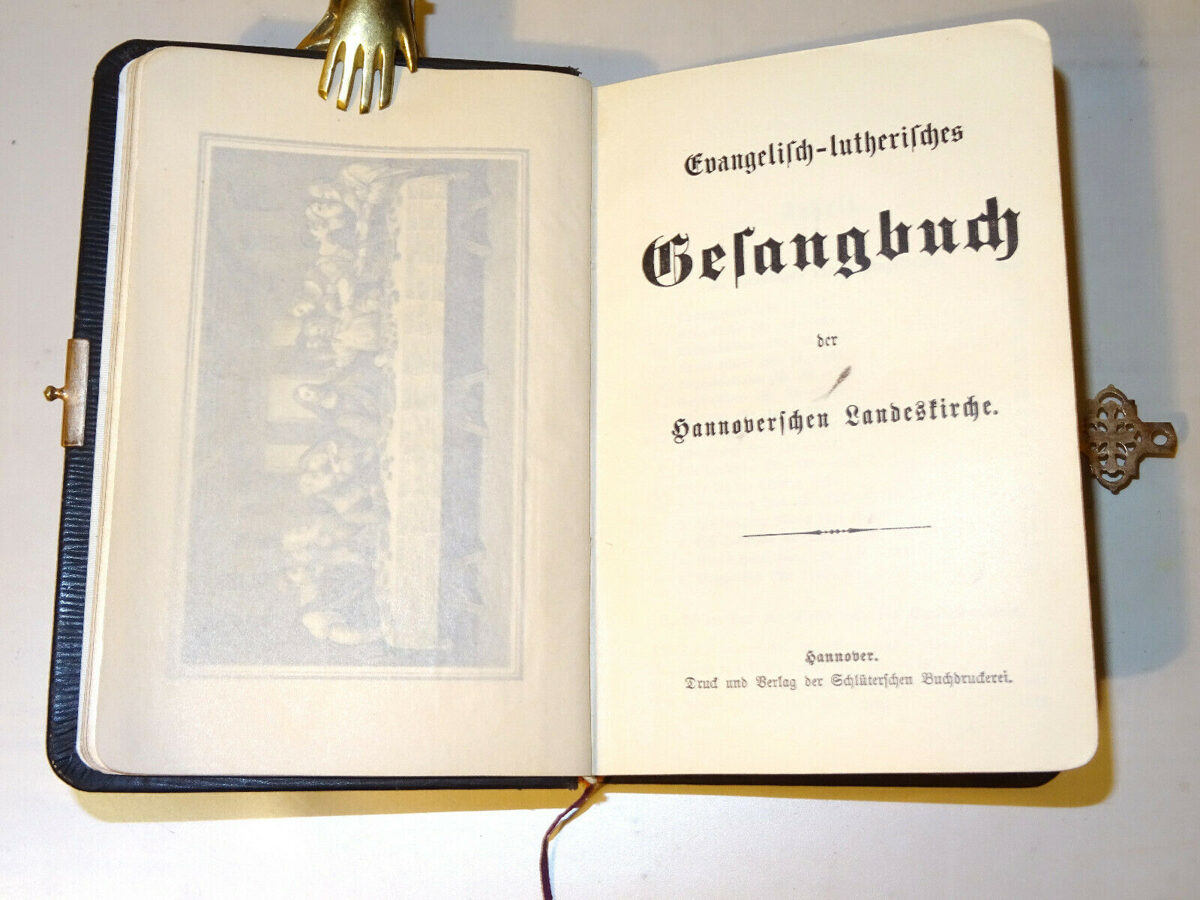 Evangelisch lutherisches Gesangbuch der hannoverschen Landeskirche 1910