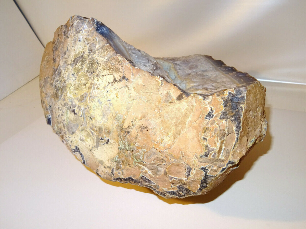 Große schwere Druse Amethyst? Mineral Geode 34kg (45x33x24cm)
