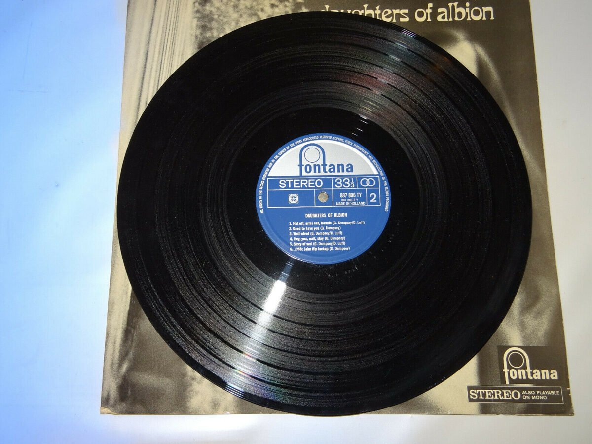 Daughters of Albion LP Schallplatte Vintage Original Fontana Records 1968