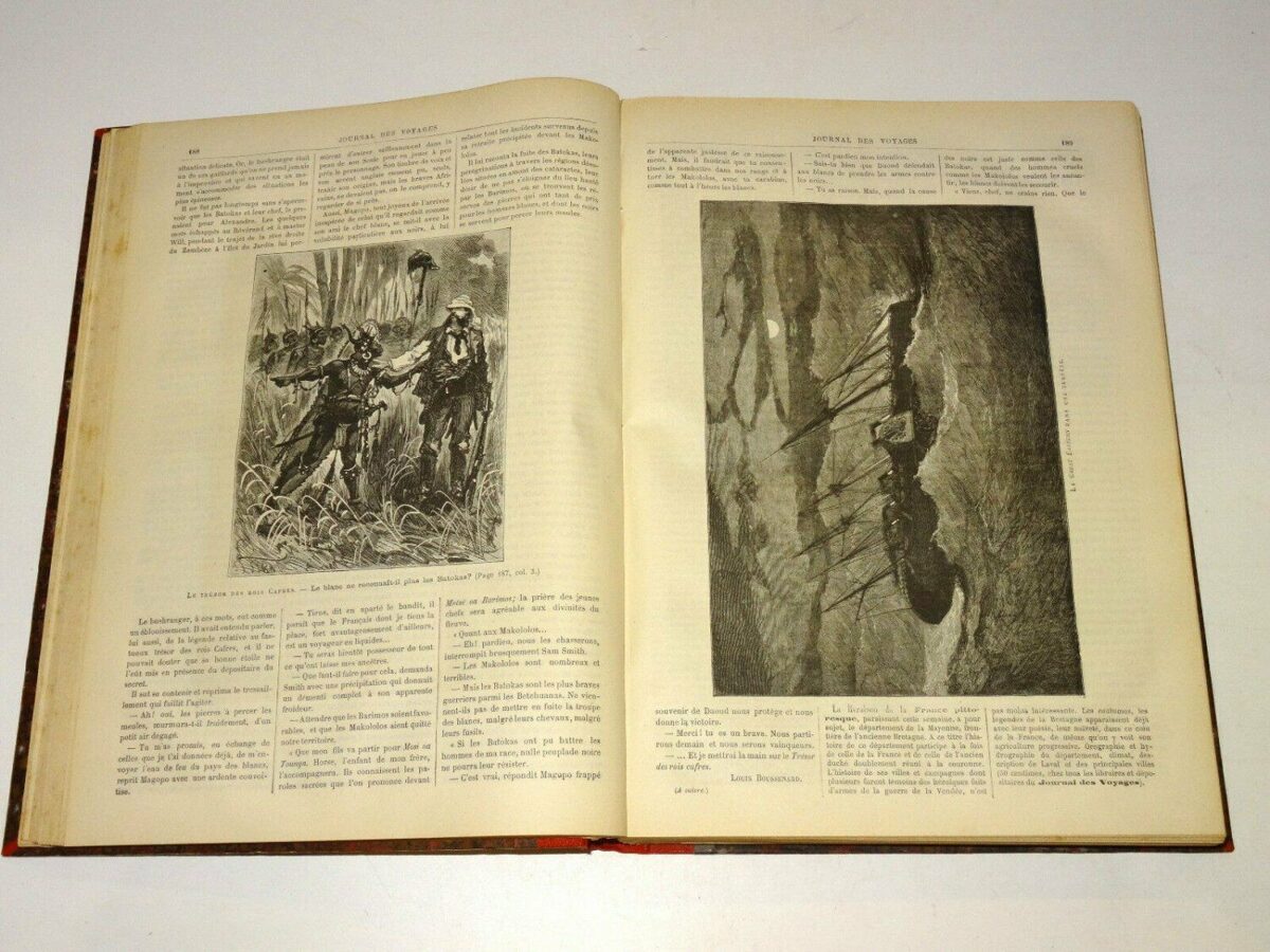 Journal des Voyages Et des Aventures de Terre et de Mer. Nr. 313 - 363 / 1883