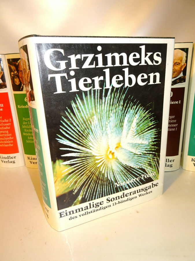 Grzimeks Tierleben 13 Bände Einmalige Sonderausgabe Kindler Verlag, 1975