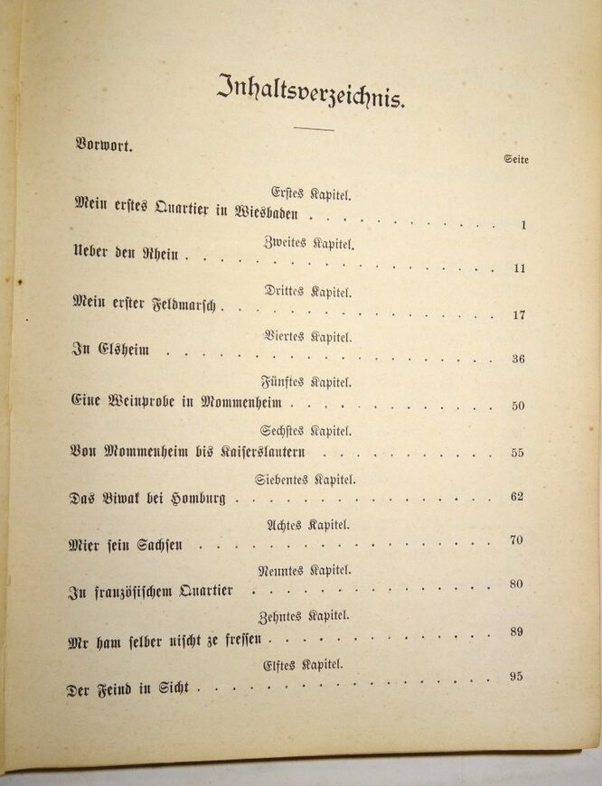 Dr. Richard Martin: Kriegserinnerungen (Kleine Ausgabe) Bechtold & Komp, 1898
