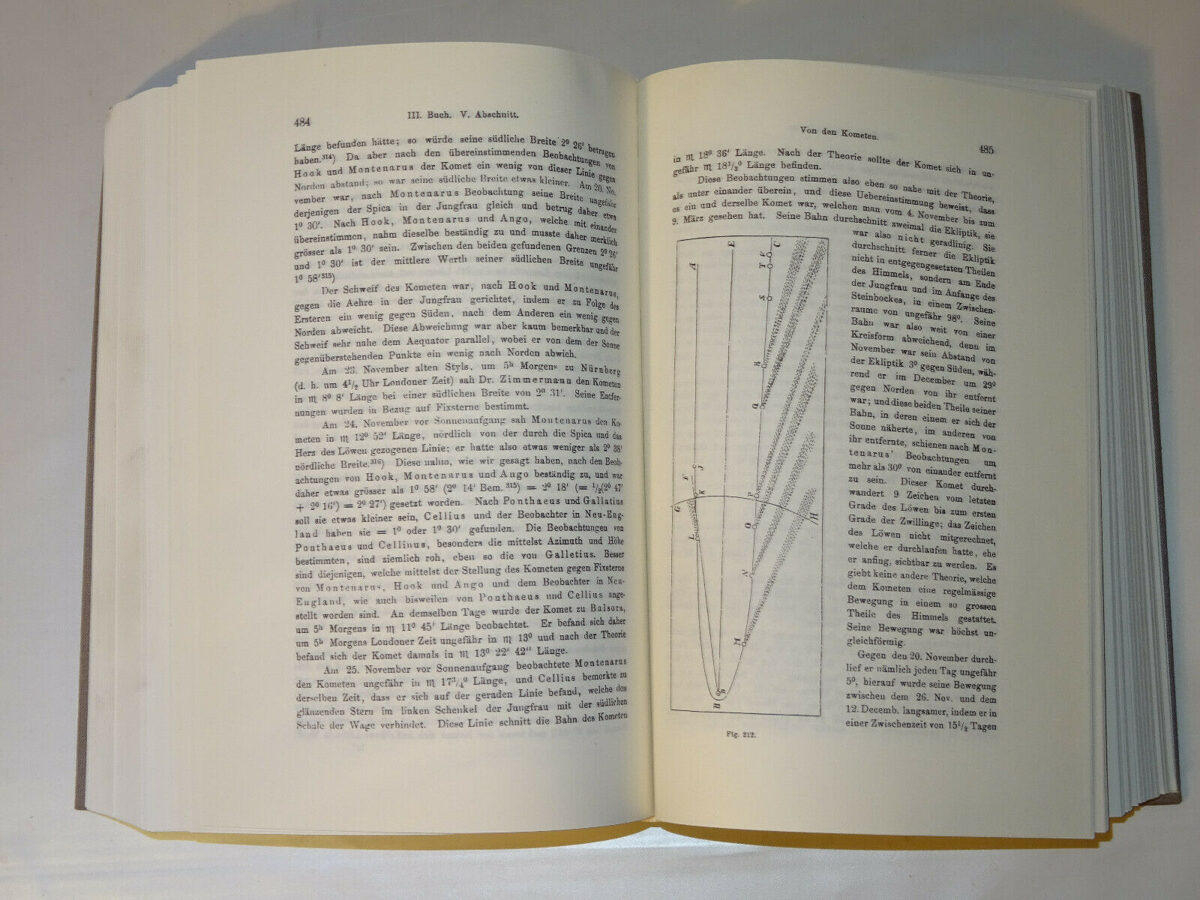 Sir Isaac Newton´s Mathematische Principien der Naturlehre. Nachdruck 1872-1992