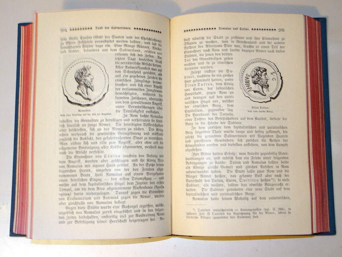 K.F.Beckers Weltgeschichte. 12 Bände in 6 Büchern. Union Verlagsges. um 1890