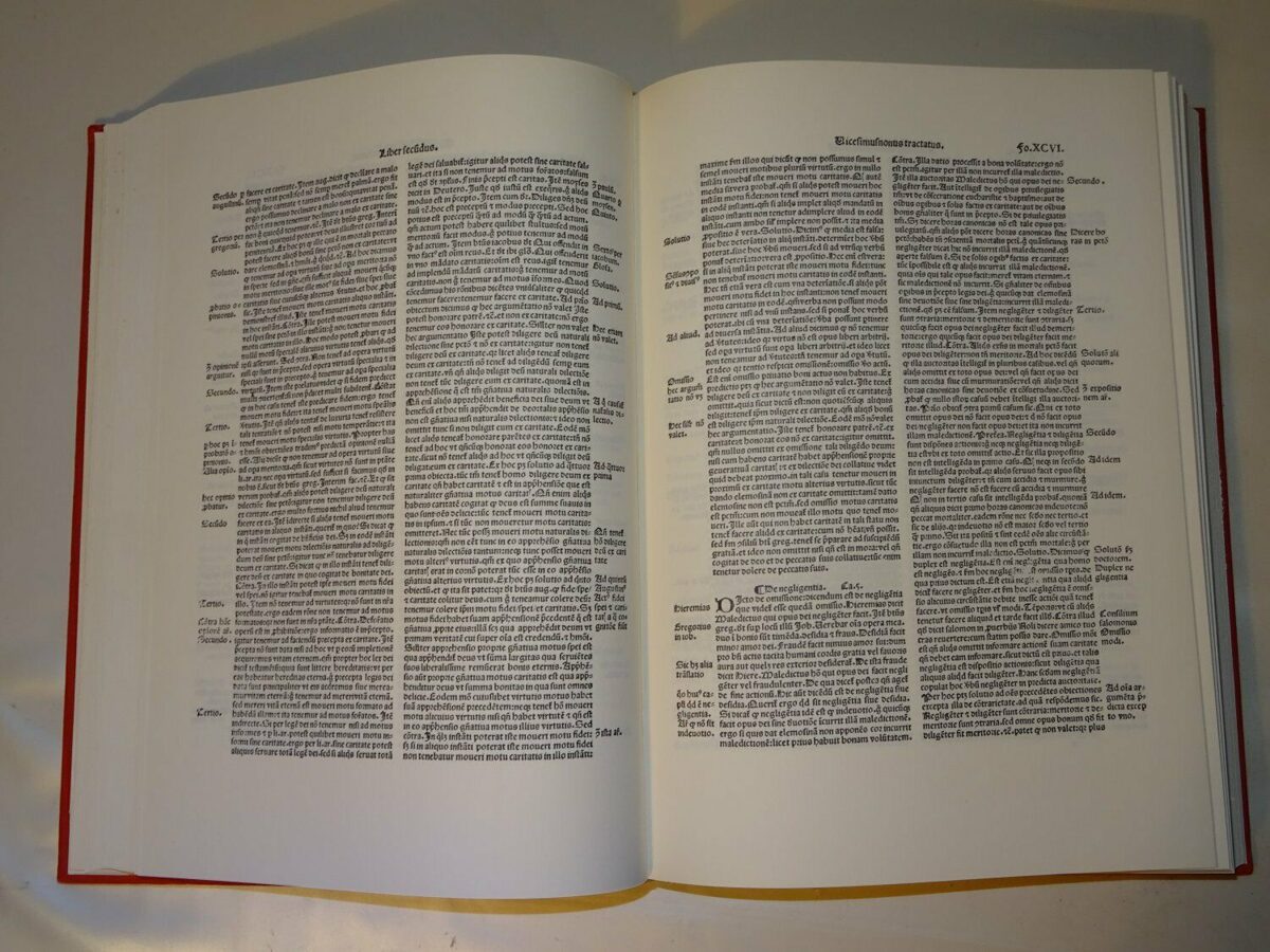 Wilhelm von Auxerre /Guillermus: Summa aurea in 4 libros sententiarum (Nachdruck