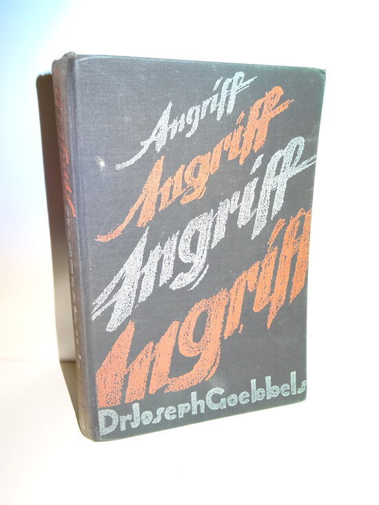 Dr. Joseph Goebbels, Der Angriff, Zentralverlag der NSDAP (ohne Titelseite.