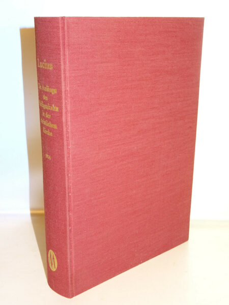 Lucius: Die Anfänge des Heiligenkults in der christlichen Kirche. Nachdruck