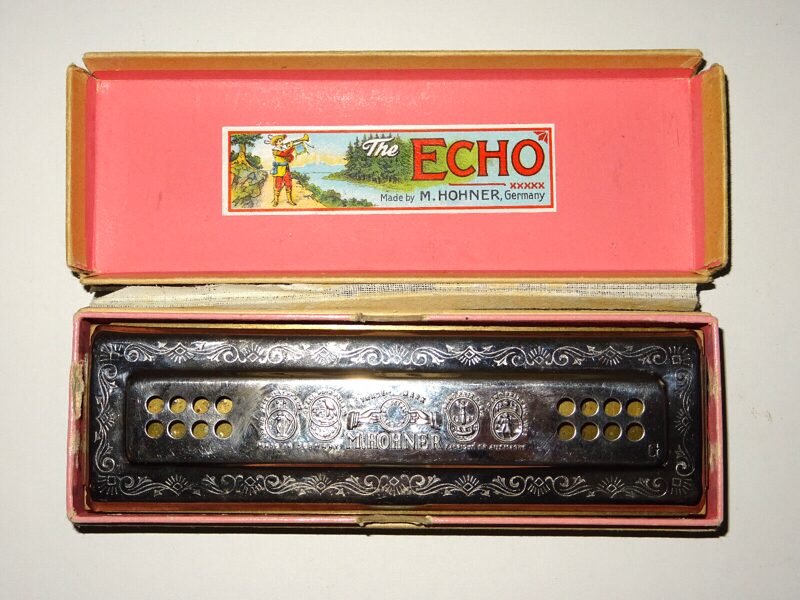 M. Hohner | Mundharmonika The Echo Harp C/G Vintage Glockenreihe Stimmung