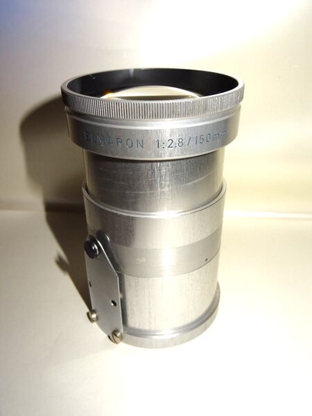 Leitz Wetzlar Elmaron 1:2.8 / 150mm Projektor Objektiv Vintage