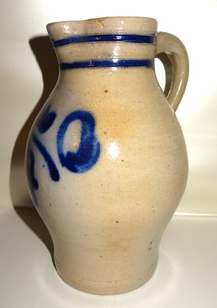 Neumann & Slotowsky Frankfurt a/M. Fahrgasse 89 u. 111 alter Bembel 1,5L Antik