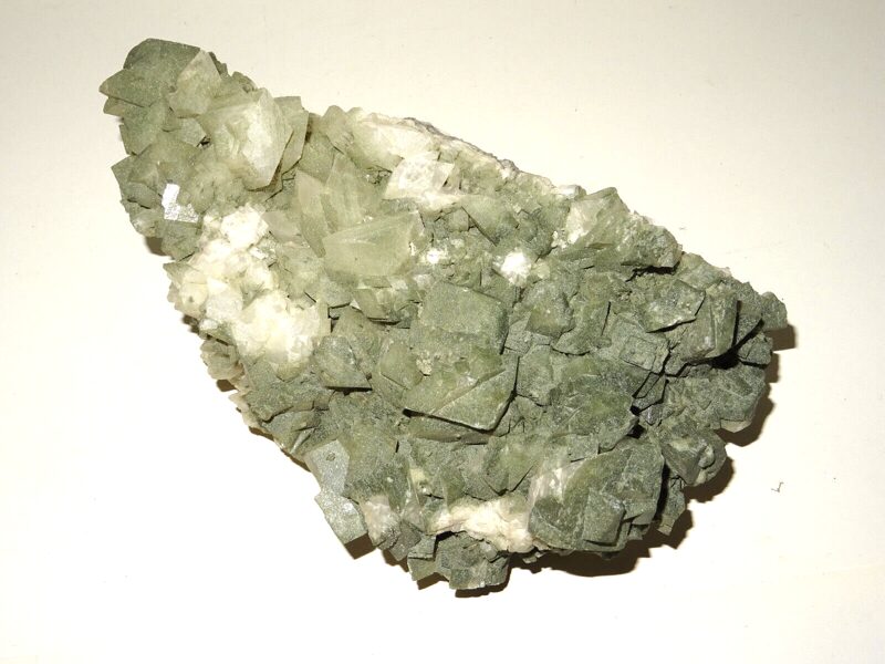 Fluorit Calcit Kristall Mineralstein Mineral Gestein Edelstein 1405g 20x11x8cm