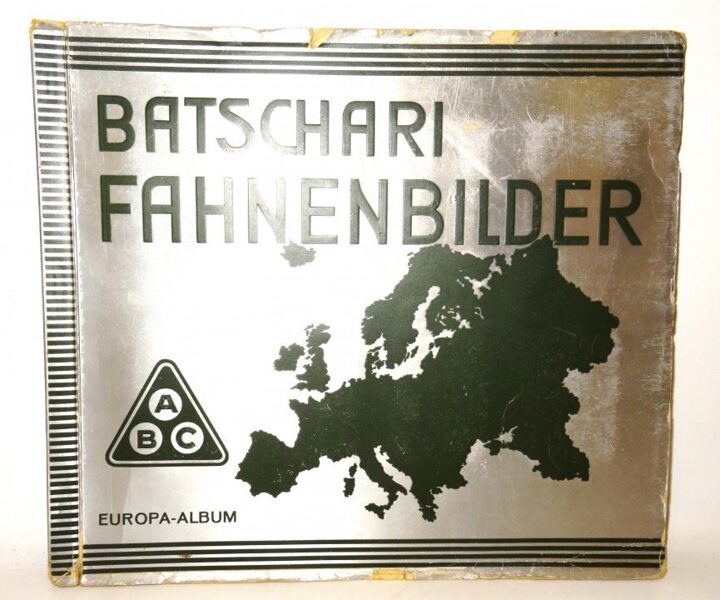Batschari Fahnenbilder Sammelbilder Album Europa KOMPLETT Cigarette Sleipner