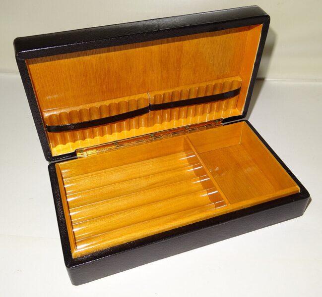 Zigarrenetui Zigarettenetui Zigarren Zigaretten Box Schatule Etui Vintage